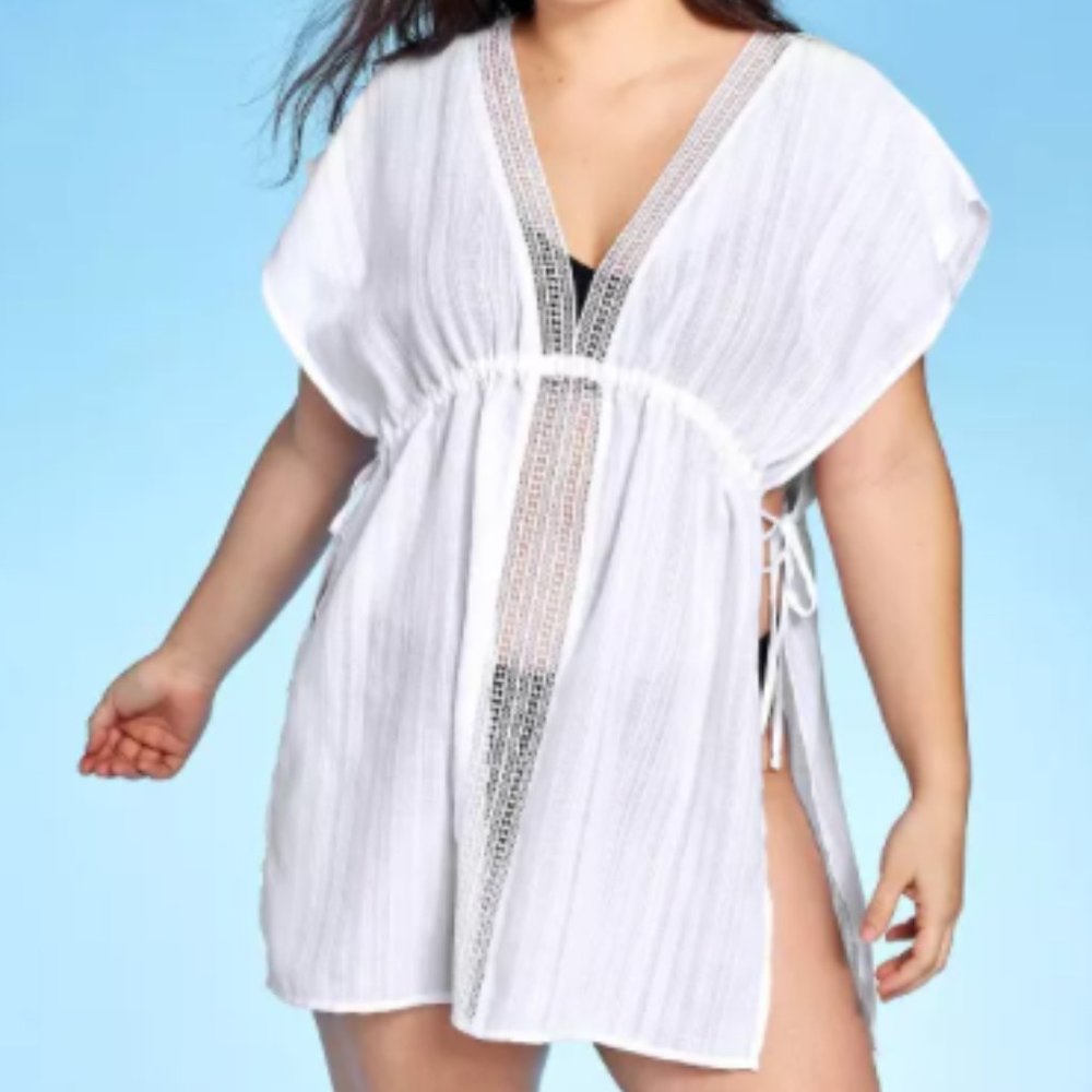 Xhilaration White Beach Coverup